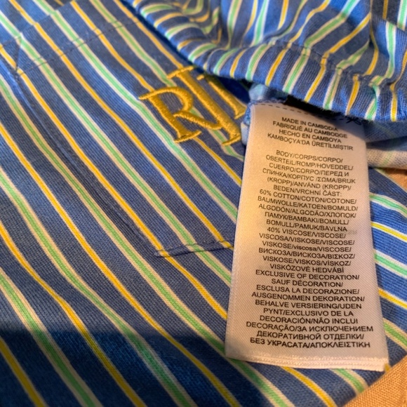 NWT PLUS 2X Ralph  Lauren Super soft  Cotton Blend PJ Set - Picture 4 of 8